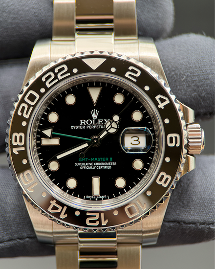 2017 Rolex GMT-Master II 40MM Black Dial Oyster Bracelet (116710LN)