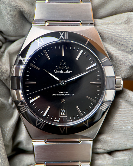 Omega Constellation 41MM Black Dial Steel Bracelet (131.30.41.21.01.001)