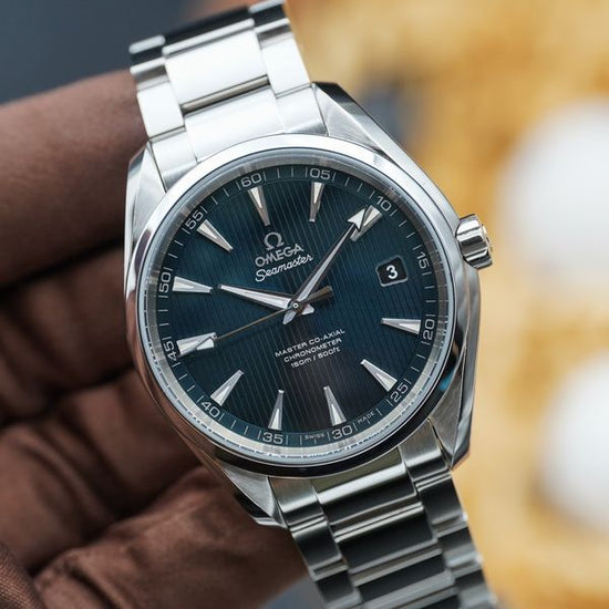 No Reserve - 2024 Omega Seamaster Aqua Terra 150M 41.5MM Blue Dial Steel Bracelet (231.10.42.21.03.003)