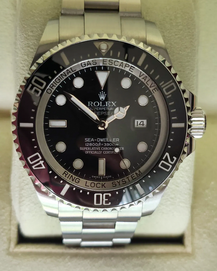 2008 Rolex Sea-Dweller Deepsea 44MM Black Dial Oyster Bracelet (116660)