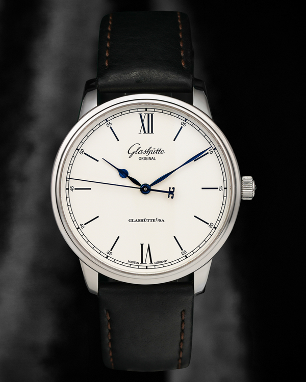 2024 Glashütte Original Senator Excellence 40MM Silver Dial Leather Strap (1-36-01-01-02-01)