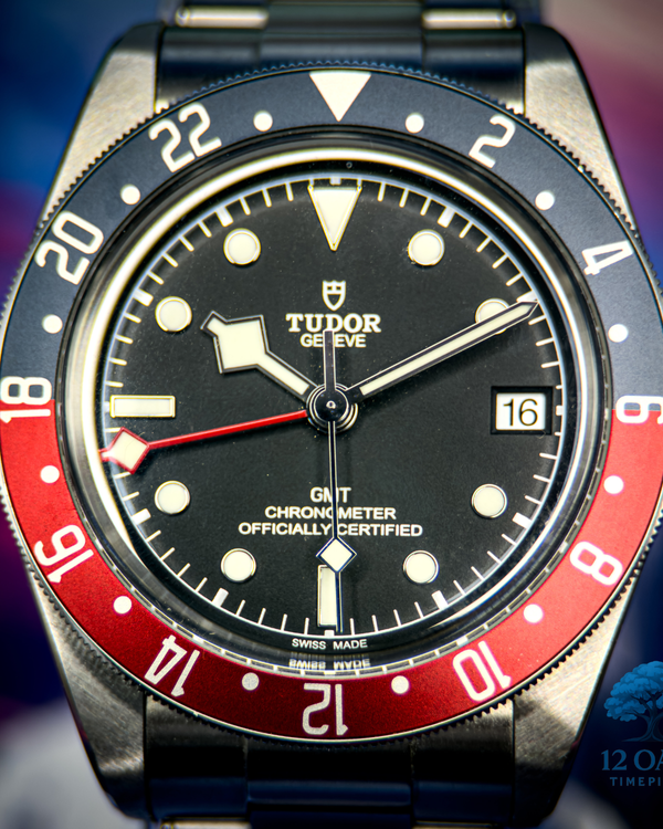 No Reserve - 2021 Tudor Black Bay GMT “Pepsi” 41MM Black Dial Steel Bracelet (79830RB)