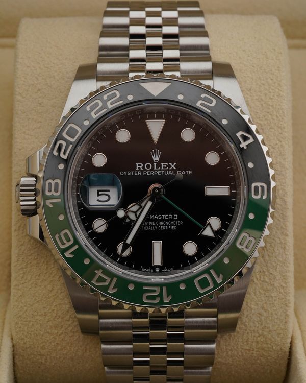2024 Rolex GMT-Master II “Sprite” 40MM Black Dial Jubilee Bracelet (126720VTNR)