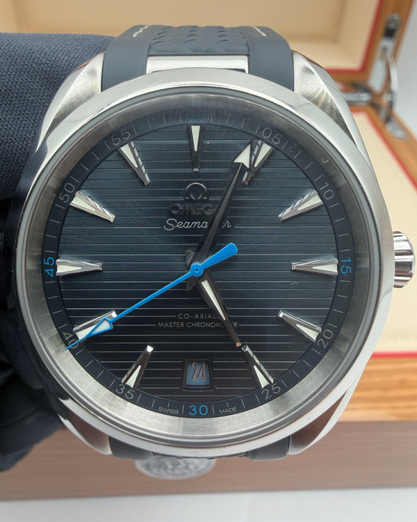 Omega Seamaster Aqua Terra 150M 41MM Blue Dial Rubber Strap (220.12.41.21.03.002)