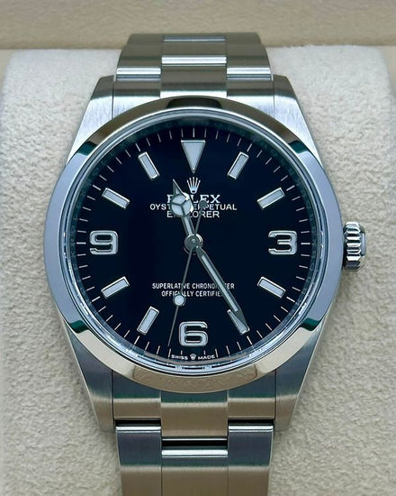 2021 Rolex Explorer 36MM Black Dial Oyster Bracelet (124270)