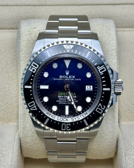 2025 Rolex Sea-Dweller Deepsea "James Cameron" 44MM Blue Dial Oyster Bracelet (136660)