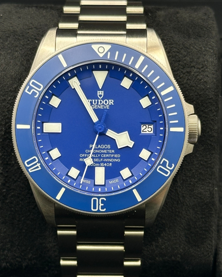 2026 Tudor Pelagos 42MM Blue Dial Titanium Bracelet (25600TB)