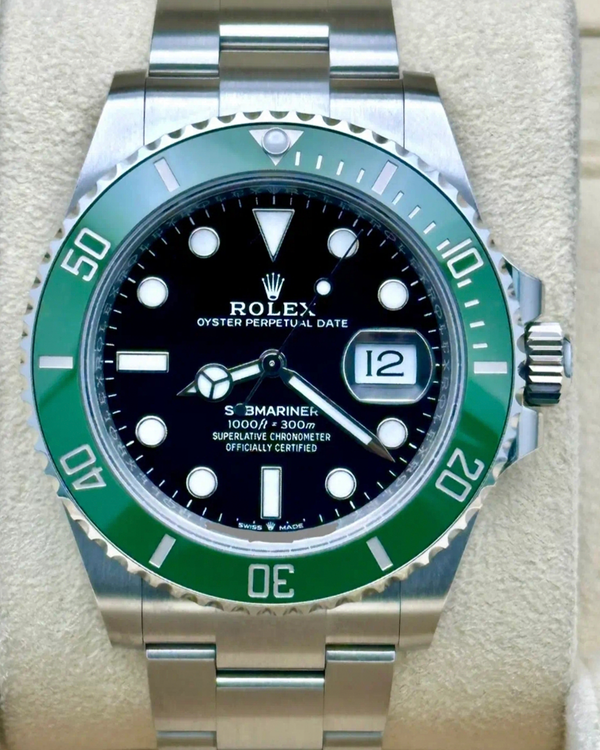 2023 Rolex Submariner Date "Starbucks" 41MM Black Dial Oyster Bracelet (126610LV)
