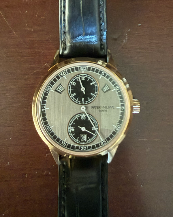 2021 Patek Philippe Annual Calendar Regulator 40.5MM Slate Dial Leather Strap (5235/50R-001)