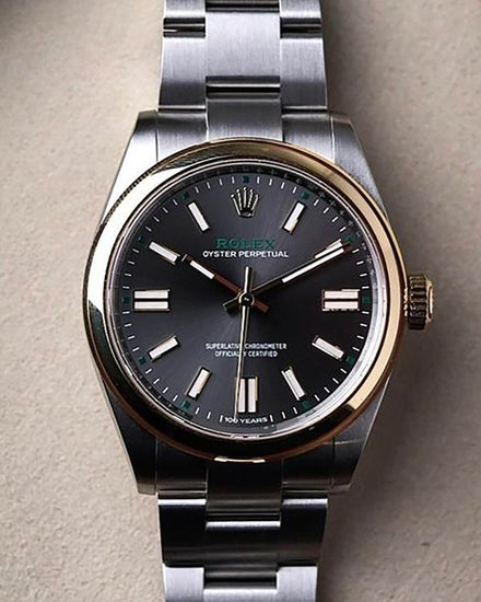 2026 Rolex Oyster Perpetual "100 Years" 36MM Slate Dial Oyster Bracelet (126003)