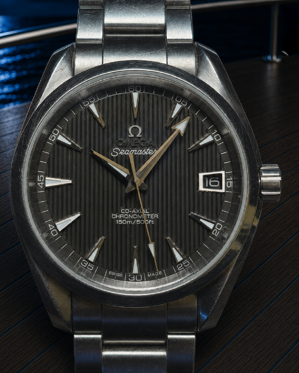 2009 Omega Seamaster Aqua Terra 150M 38.5MM Grey Dial Steel Bracelet (231.10.39.21.06.001)
