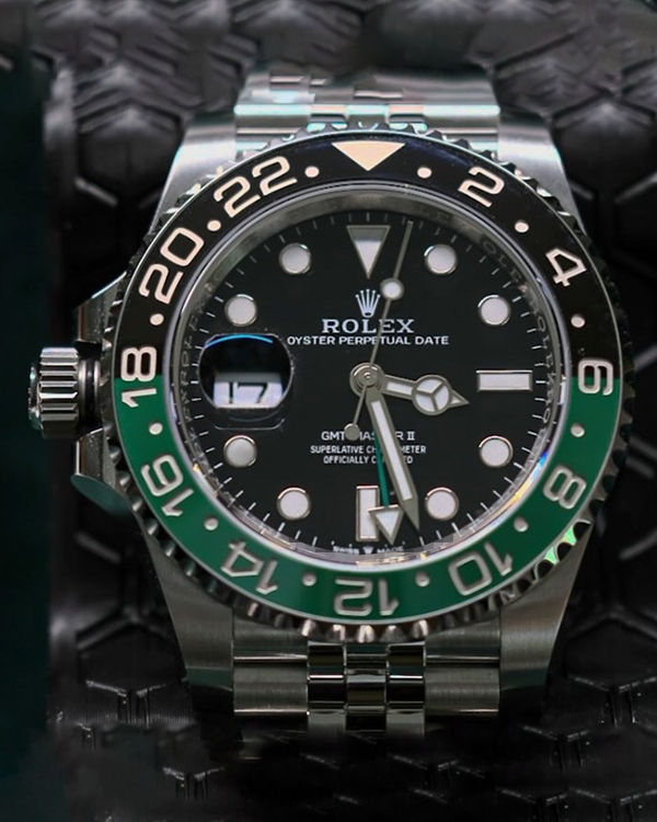 2026 Rolex GMT-Master II "Sprite" 40MM Black Dial Jubilee Bracelet (126720VTNR)