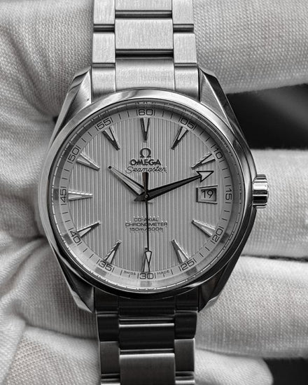 2018 Omega Seamaster Aqua Terra 41.5MM Silver Dial Steel Bracelet (231.10.42.21.02.001)