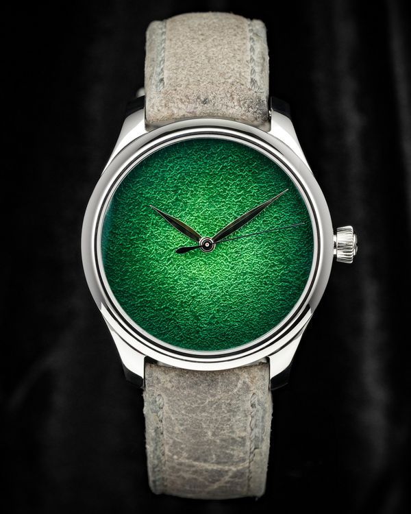 2024 H. Moser & Cie Endeavour Centre Seconds Concept 40MM Green Dial Leather Strap (1200-1233)