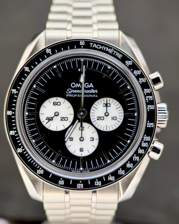 2026 Omega Speedmaster Professional Moonwatch 42MM Black Dial Steel Bracelet (310.30.42.50.01.004)