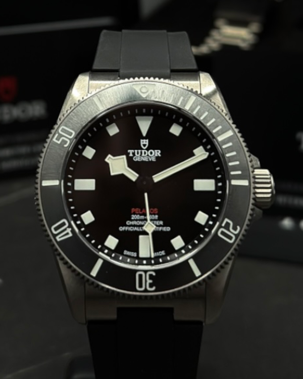 2026 Tudor Pelagos 39MM Black Dial Rubber Strap (25407N)