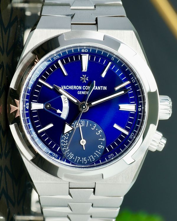 2024 Vacheron Constantin Overseas Dual Time 41MM Blue Dial Steel Bracelet (7920V/210A-B334)
