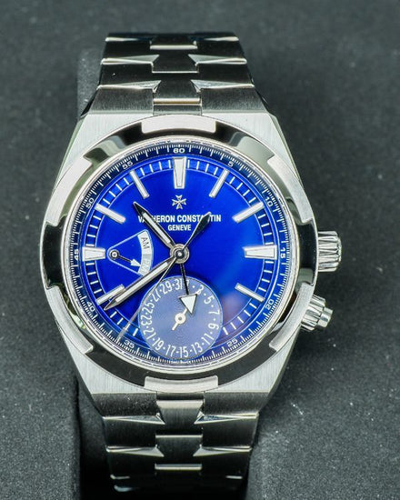 2020 Vacheron Constantin Overseas Dual Time 41MM Blue Dial Steel Bracelet (7900V/110A-B334)