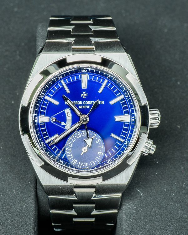 2020 Vacheron Constantin Overseas Dual Time 41MM Blue Dial Steel Bracelet (7900V/110A-B334)