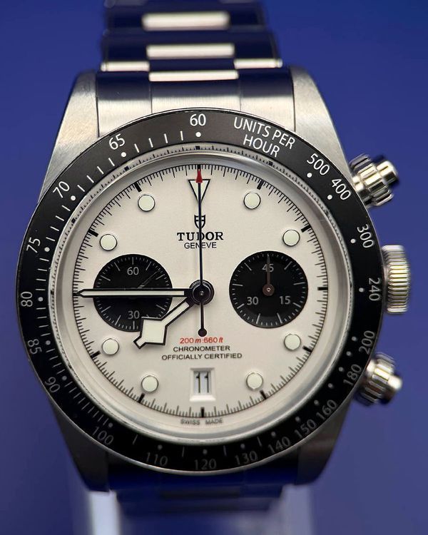 2023 Tudor Black Bay Chrono "Panda" 41MM White Dial Steel Bracelet (79360N)