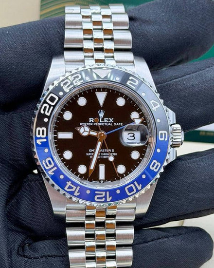 2023 Rolex GMT-Master II "Batgirl" 40MM Black Dial Jubilee Bracelet (126710BLNR)