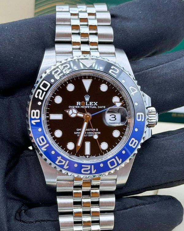 2023 Rolex GMT-Master II "Batgirl" 40MM Black Dial Jubilee Bracelet (126710BLNR)