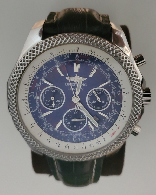 Breitling Bentley Motors S.E. 49MM Black Dial Leather Strap (A25362)