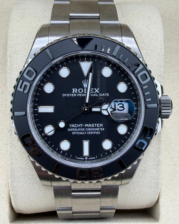 2026 Rolex Yacht-Master 42MM Black Dial Titanium Oyster Bracelet (226627)