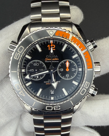 2018 Omega Seamaster Planet Ocean 600M 45.5MM Black Dial Steel Bracelet (215.32.46.51.01.001)