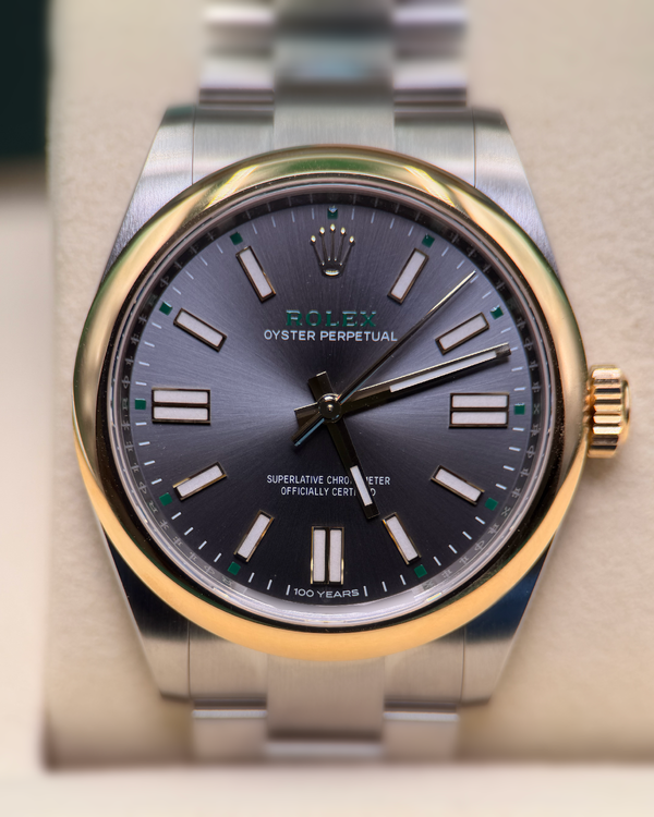 2026 Rolex Oyster Perpetual 41MM Slate Dial Oyster Bracelet (134300)