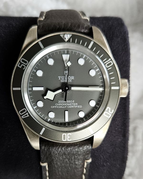 2022 Tudor Black Bay 58 925 Silver 39MM Grey Dial Textile Strap (79010SG)
