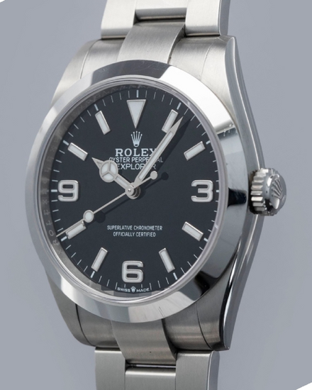 2023 Rolex Explorer 40MM Black Dial Oyster Bracelet (224270)