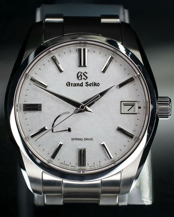 2026 Grand Seiko Heritage "Morning Frost" 40MM Silver Dial Steel Bracelet (SBGA465)