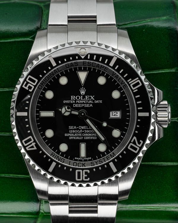 2008 Rolex Sea-Dweller Deepsea 44MM Black Dial Oyster Bracelet (116660)