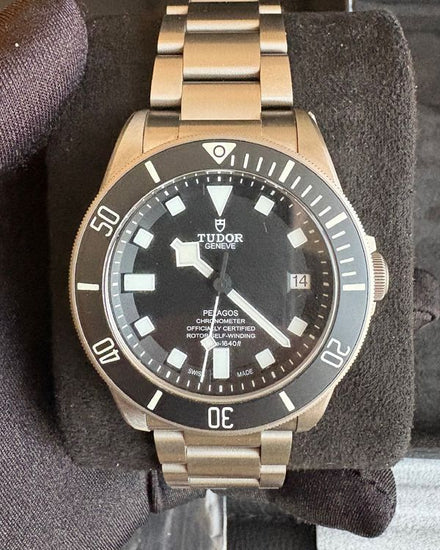 2023 Tudor Pelagos 42MM Black Dial Titanium Bracelet (25600TN)