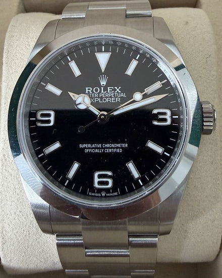 2025 Rolex Explorer 40MM Black Dial Oyster Bracelet (224270)