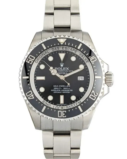 2012 Rolex Sea-Dweller Deepsea 44MM Black Dial Oyster Bracelet (116660)