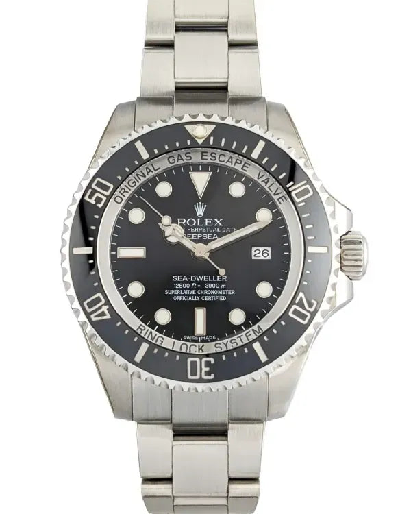 2012 Rolex Sea-Dweller Deepsea 44MM Black Dial Oyster Bracelet (116660)