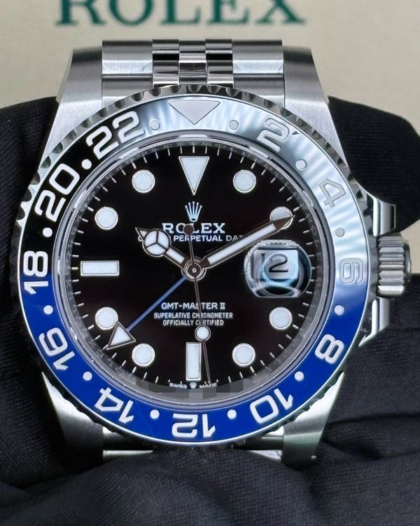 2026 Rolex GMT-Master II "Batgirl" 40MM Black Dial Jubilee Bracelet (126710BLNR)