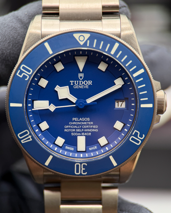 2023 Tudor Pelagos 42MM Blue Dial Titanium Bracelet (25600TB)