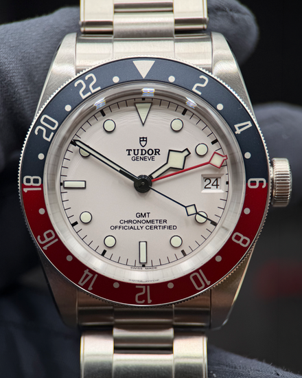 2024 Tudor Black Bay GMT "Pepsi" 41MM White Dial Steel Bracelet (79830RB)