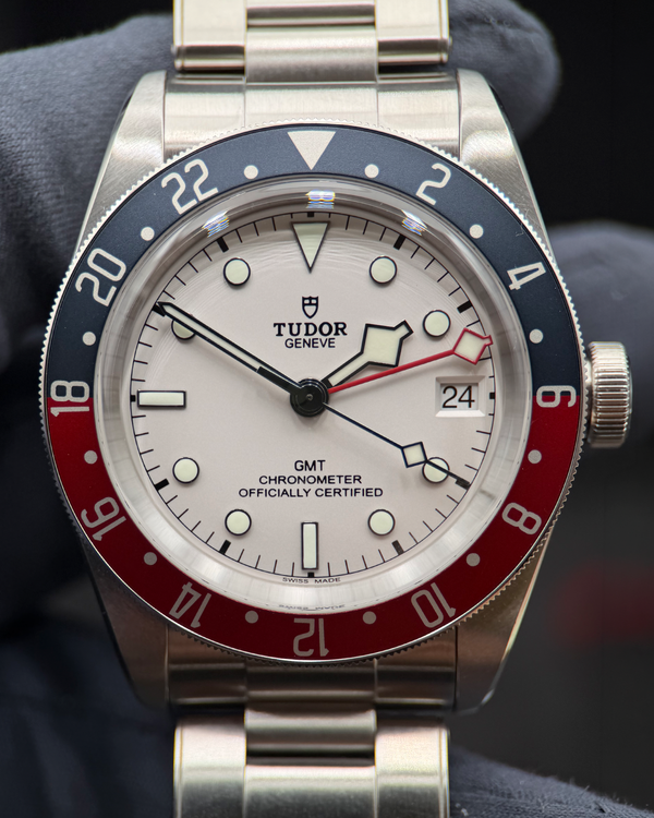 2024 Tudor Black Bay GMT "Pepsi" 41MM Black Dial Steel Bracelet (79830RB)