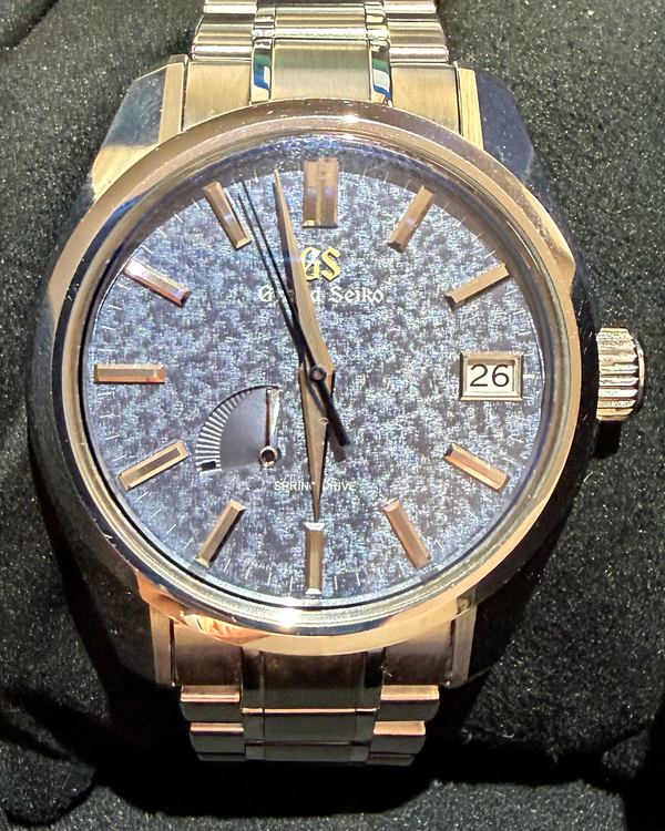 2024 Grand Seiko Heritage Collection Kirazuri "Lake Suwa" L.E. 40MM Blue Dial Steel Bracelet (SBGA507G)