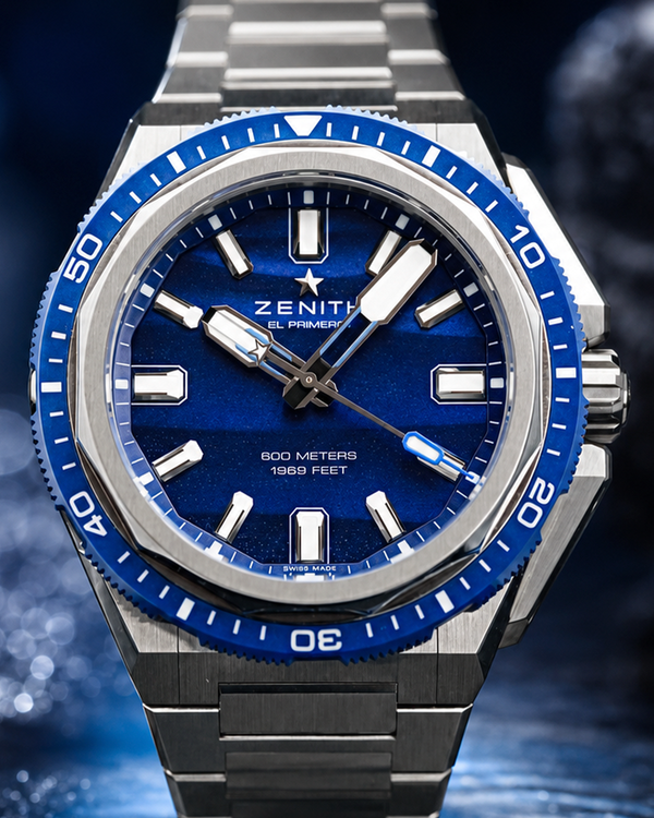 2026 Zenith Defy Extreme Diver "Bioluminescence" Topper L.E. 42.5MM Blue Dial Titanium Bracelet (95.9602.3620/51.I303)