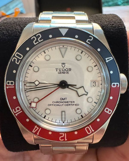 2025 Tudor Black Bay GMT "Pepsi" 41MM White Dial Steel Bracelet (79830RB)