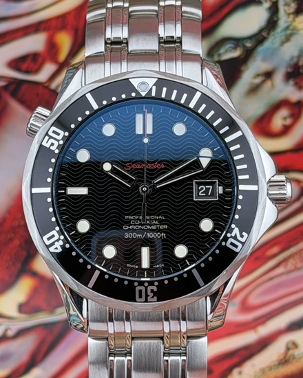 No Reserve - 2020 Omega Seamaster Diver 300M 41MM Black Dial Steel Bracelet (212.30.41.20.01.002)