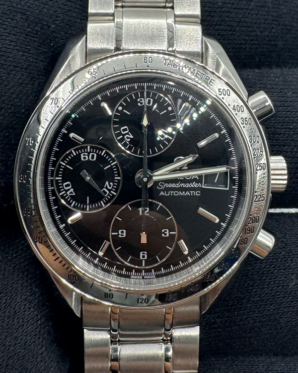 Omega Speedmaster Date 39MM Black Dial Steel Bracelet (3513.50.00)