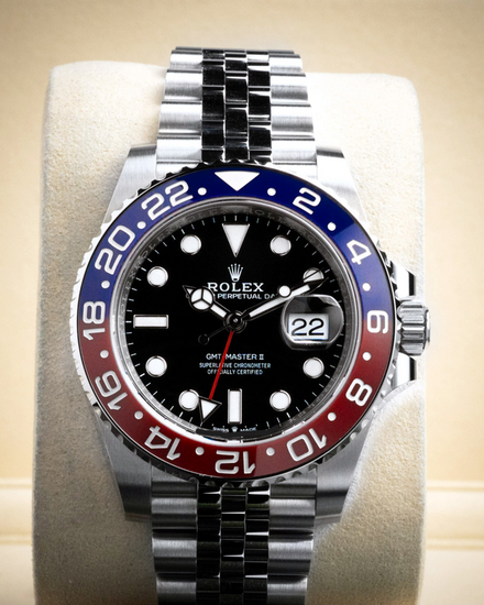 2026 Rolex GMT-Master II "Pepsi" 40MM Black Dial Jubilee Bracelet (126710BLRO)