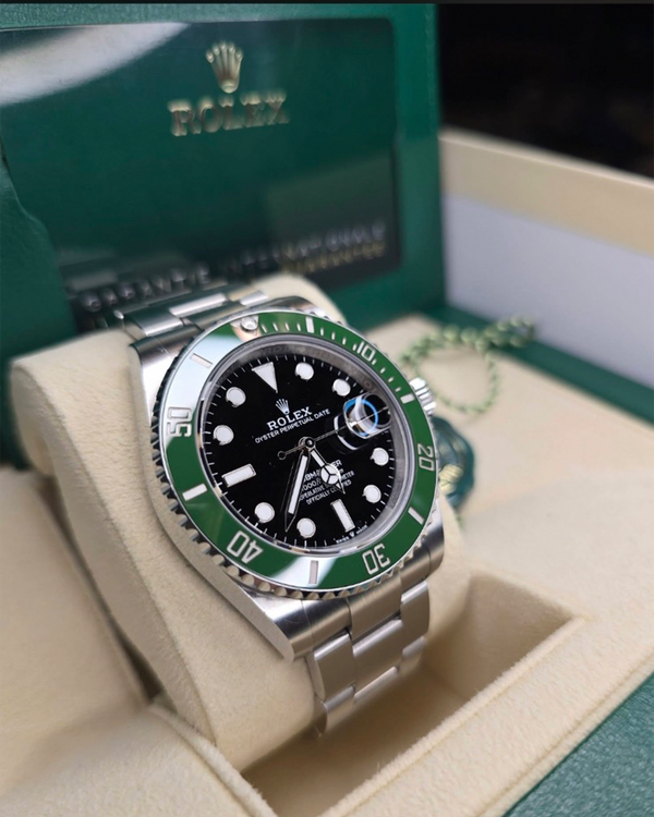 No Reserve - 2024 Rolex Submariner Date "Starbucks" 41MM Black Dial Oyster Bracelet (126610LV)
