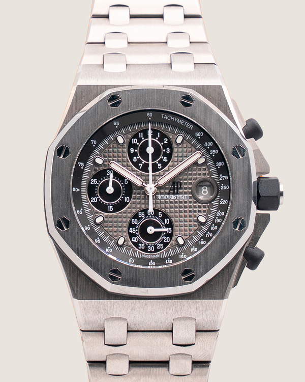 2025 Audemars Piguet Royal Oak Offshore 42MM Grey Dial Titanium Bracelet (26238TI)